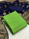 Banarasi Silk 53 Festive Wear Banarasi Silk Designer Dress Material Collection